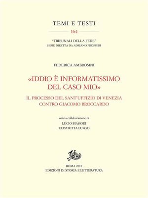 cover image of «Iddio è informatissimo del caso mio»